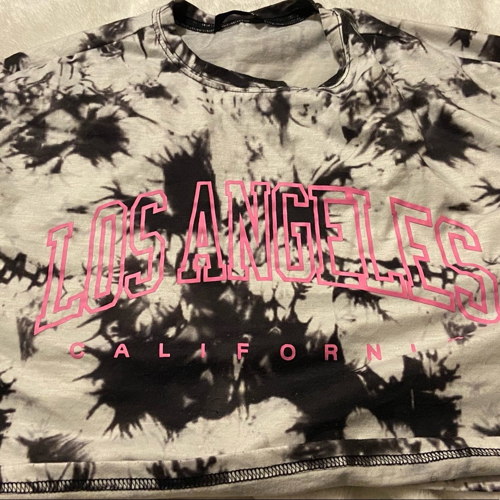 Los Angeles crop top